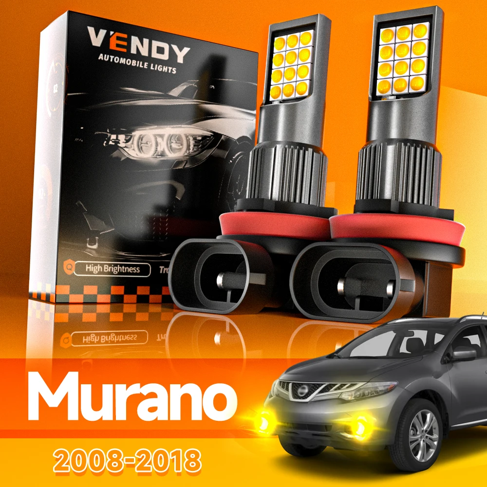 2 stücke Für Nissan Murano 2 3 Z51 Z52 2008-2018 LED Nebel Licht 2009 2010 2011 2012 2013 2014 2015 2016 2017 Canbus Zubehör