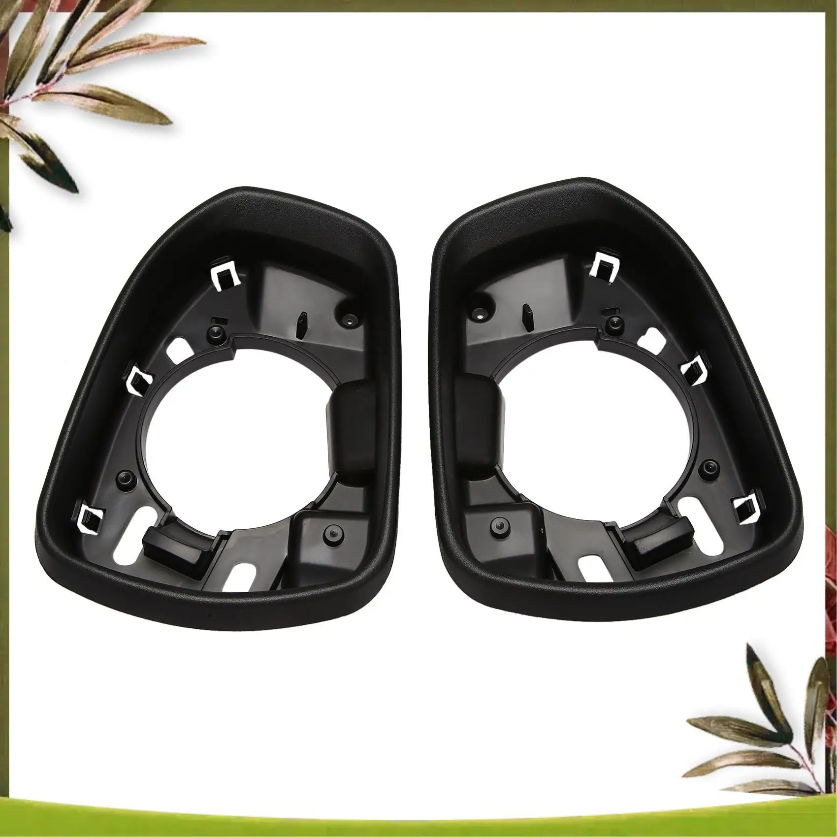 

Portable Side Mirror Frame Glass Holder Door Wing Glass Surround Trim Matte For Ford Mondeo MK5 MKV 5 V 2013-2019 Black