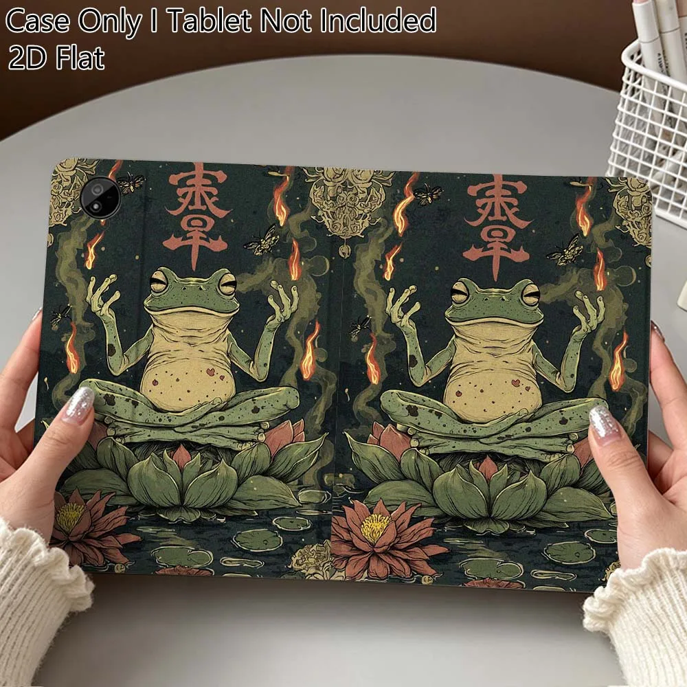 Creative Frog Design For Lenovo Xiaoxin Pad Pro Tab K11 K10 Y900 3rd Y700 P11 P12 11.5 12.7 8.8 Inch Tablet Case Gift