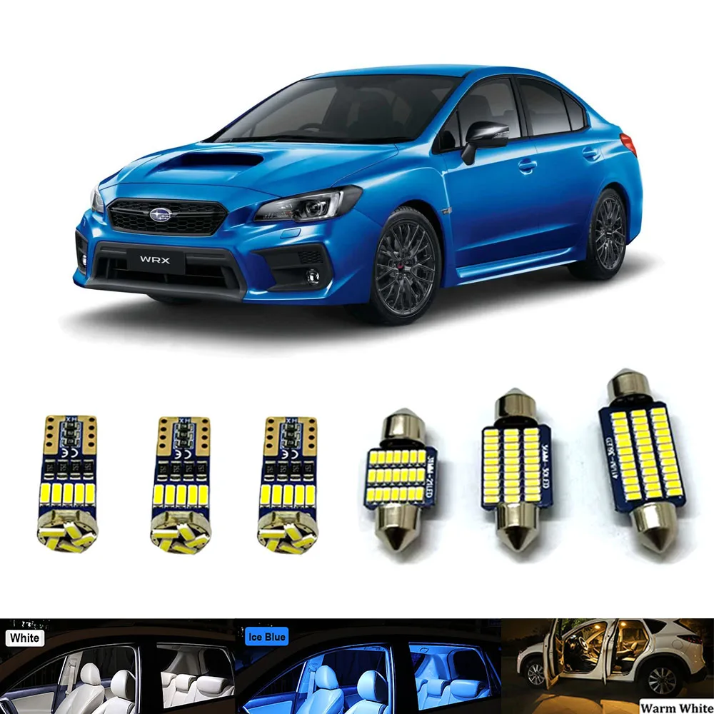 

Car Interior Light LED For SUBARU Baja BRZ Forester Impreza Justy Loyale SVX Tribeca WRX WRX STI XV Crosstrek Accessories Canbus