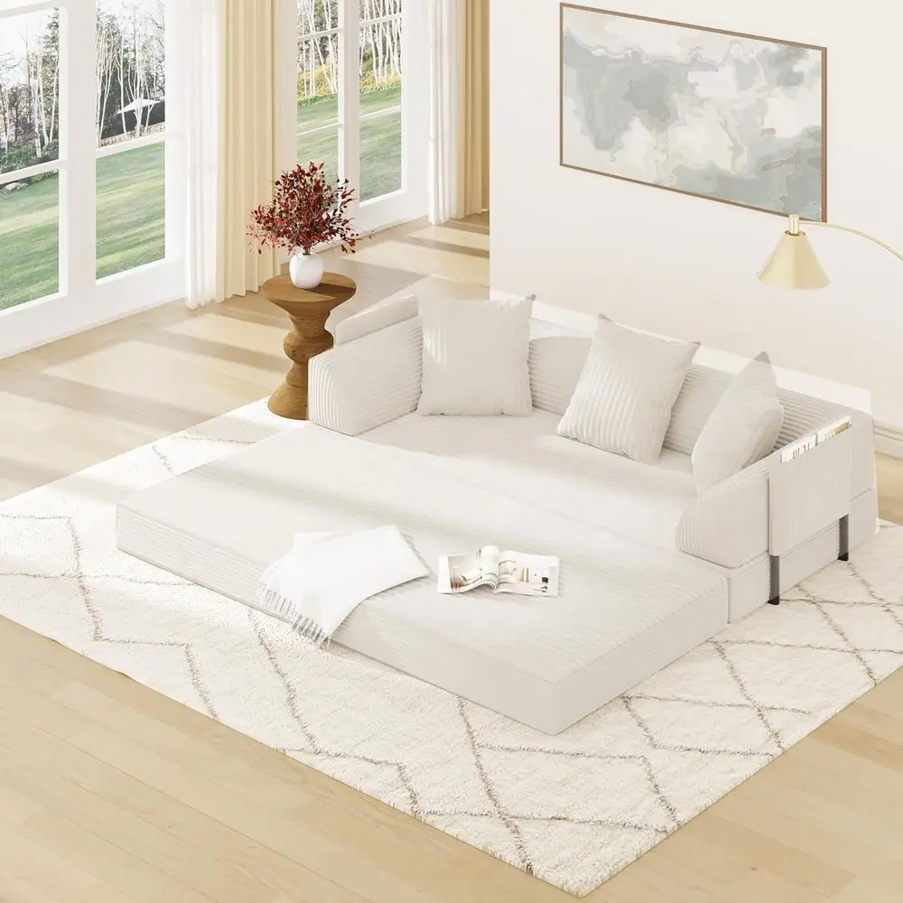 Convertible Sofa Be…