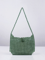 24 new niche design handmade bag bloggers recommend emerald vintage beaded bag shoulder tote bag