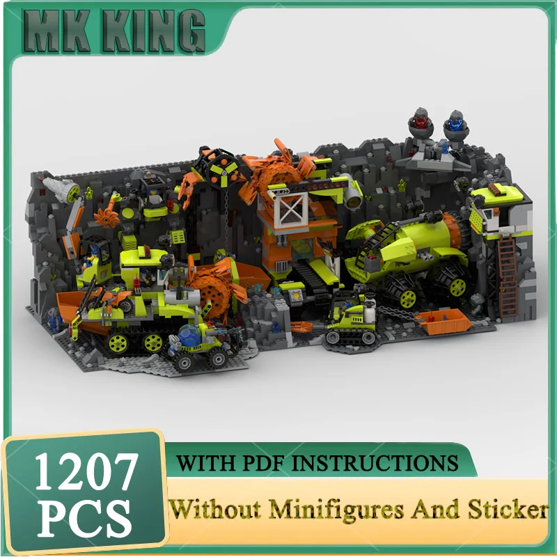 

Модель Street View Moc Building Bricks Power Miners Диорама Модель Строительная технология Модульный блок Рождественская игрушка «сделай сам» HolidayGift