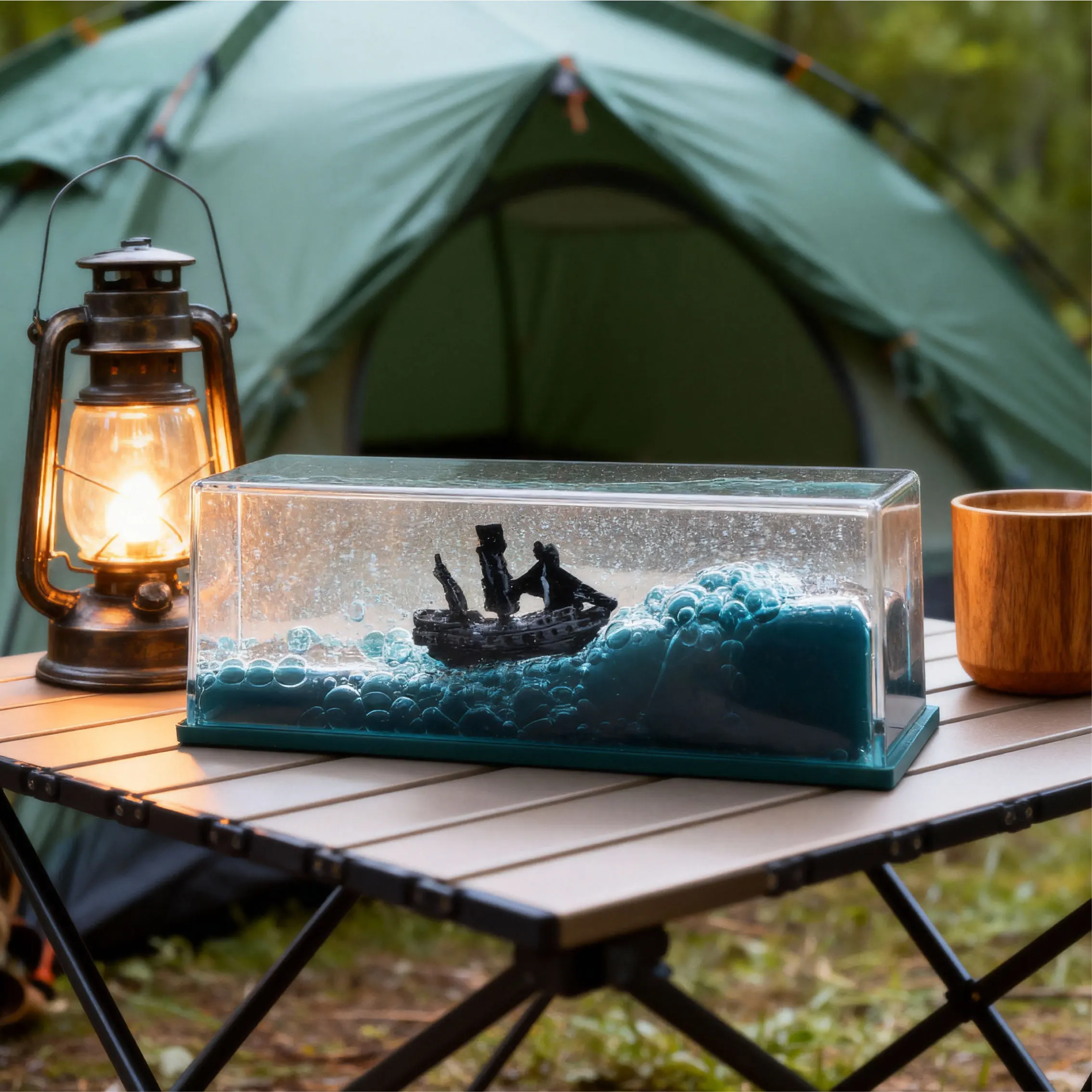 سائل الرحلات الانجراف زجاجة سطح المكتب زينة زخرفية هدية التخرج هدية عيد ميلاد سفينة القراصنة الحلي الزخرفية #6