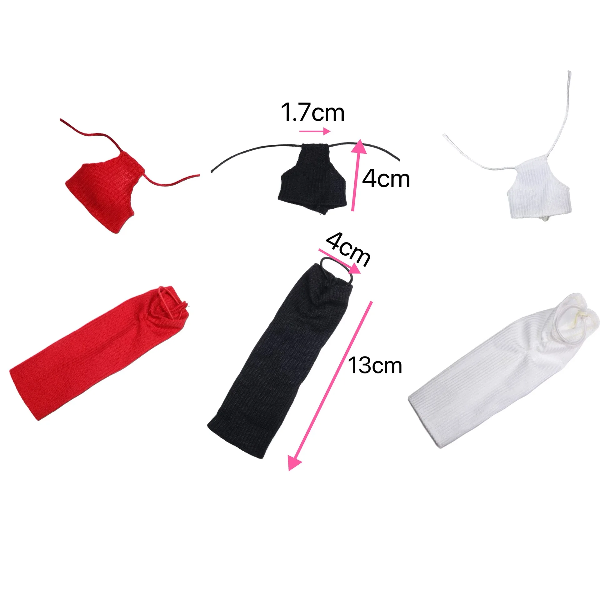 Fashion Designed styles Toy accessories 30cm Doll Clothes sleeveless midi dress for 1/6 Dolls