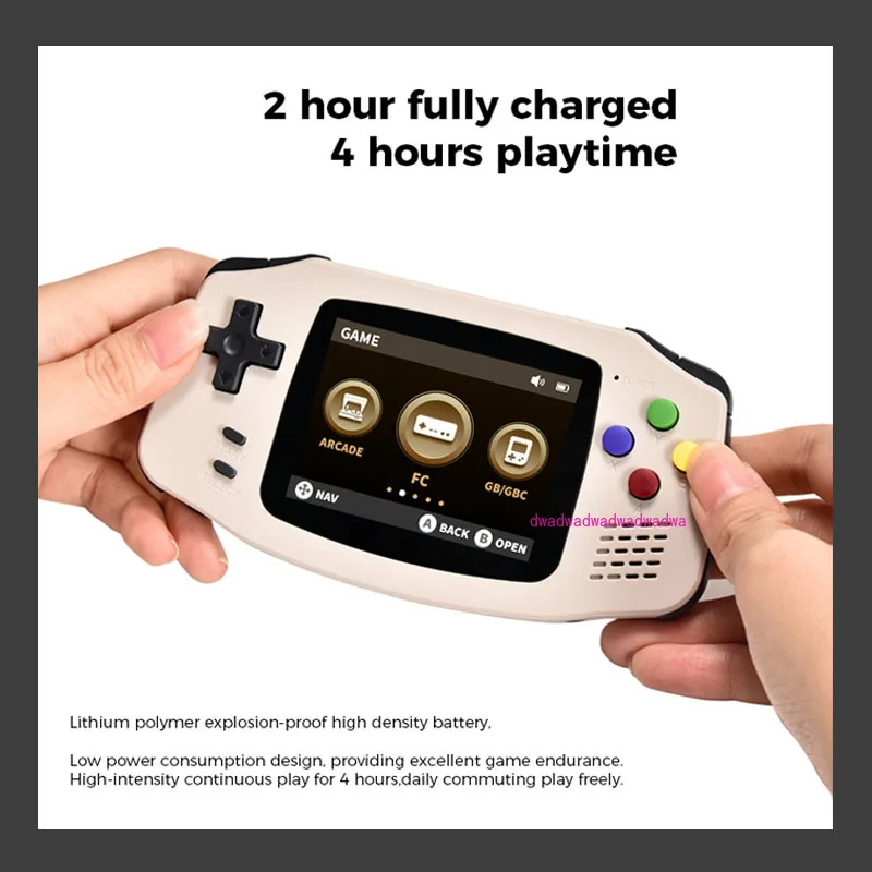 

New A30 Portable Handheld Game Console 32G Built-in 2.8-inch LPS High-definition Screen Game Console Children's Gift