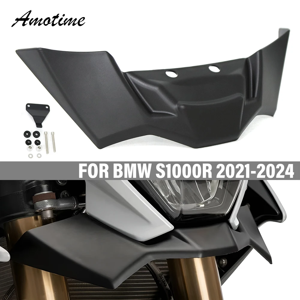 New For BMW S1000R 2021 2022 2023 S 1000 R S1000 R Wing Fairing Downforce Naked Front Aerodynamic Spoiler Winglet Motorcycle