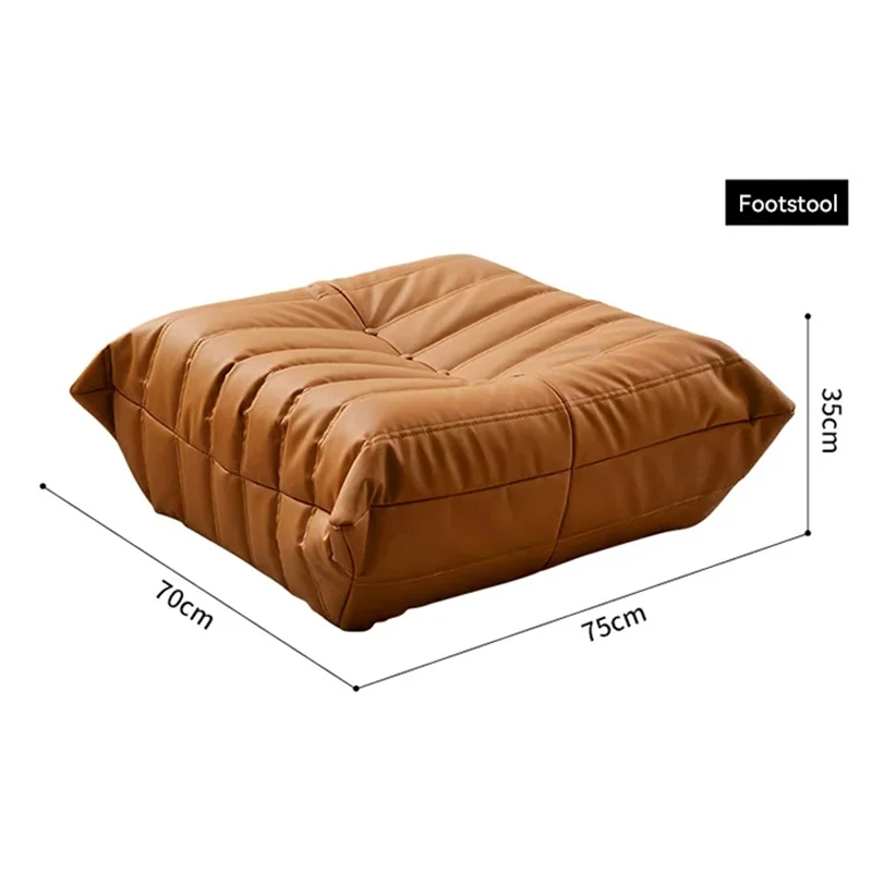 

Диван-табурет Кошачий кожаный замшевый стул с царапинами