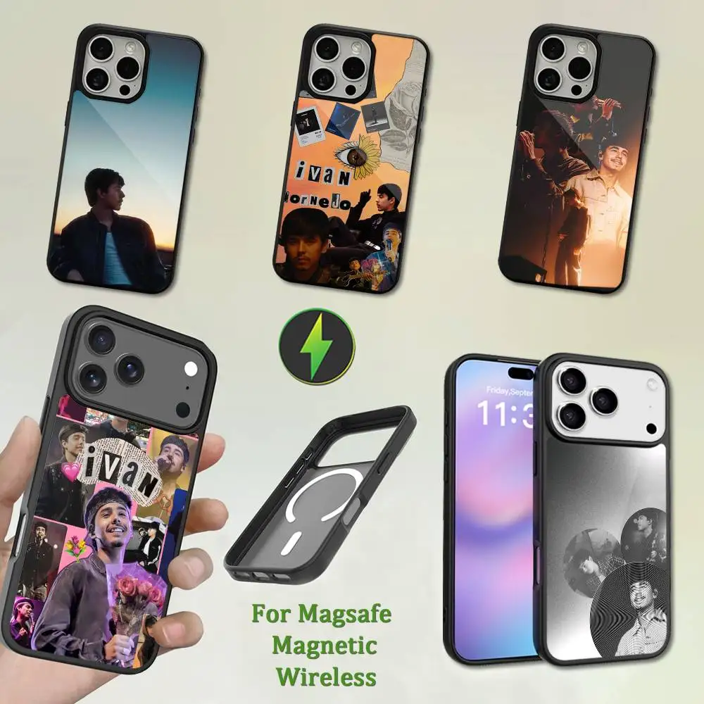 

Cute I-Ivan C-Cornejo Singer Phone Case For iPhone 13,12,11,16,15,17,14,Pro,Max,Plus,Mini,Magsafe,Magnetic Wireless Charging