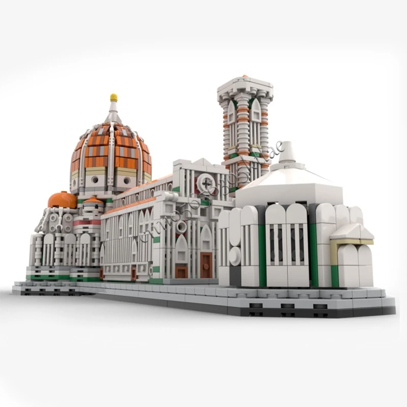 2013 PCS MOC Średniowieczna Katedra Zamek Modularny Model Klocki Konstrukcyjne Zestawy DIY Edukacyjne Klocki do Składania Zabawki Prezent Świąteczny dla Dzieci