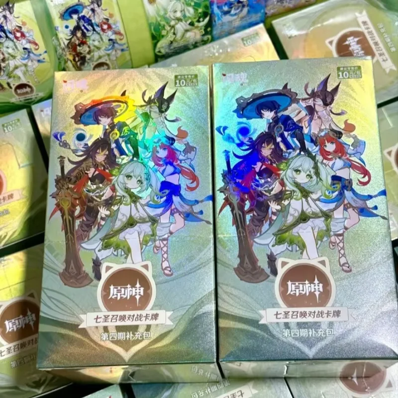 

Impact Card Vol.4 Genius Original Genshin Invokation Tcg Battle Card Anime Character Competitive Booster Game Collection Fans