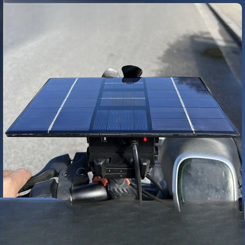 

New Electric Vehicle Range Extender Solar Power Panel Outdoor Wind Power Portable 48V60V72V Universal