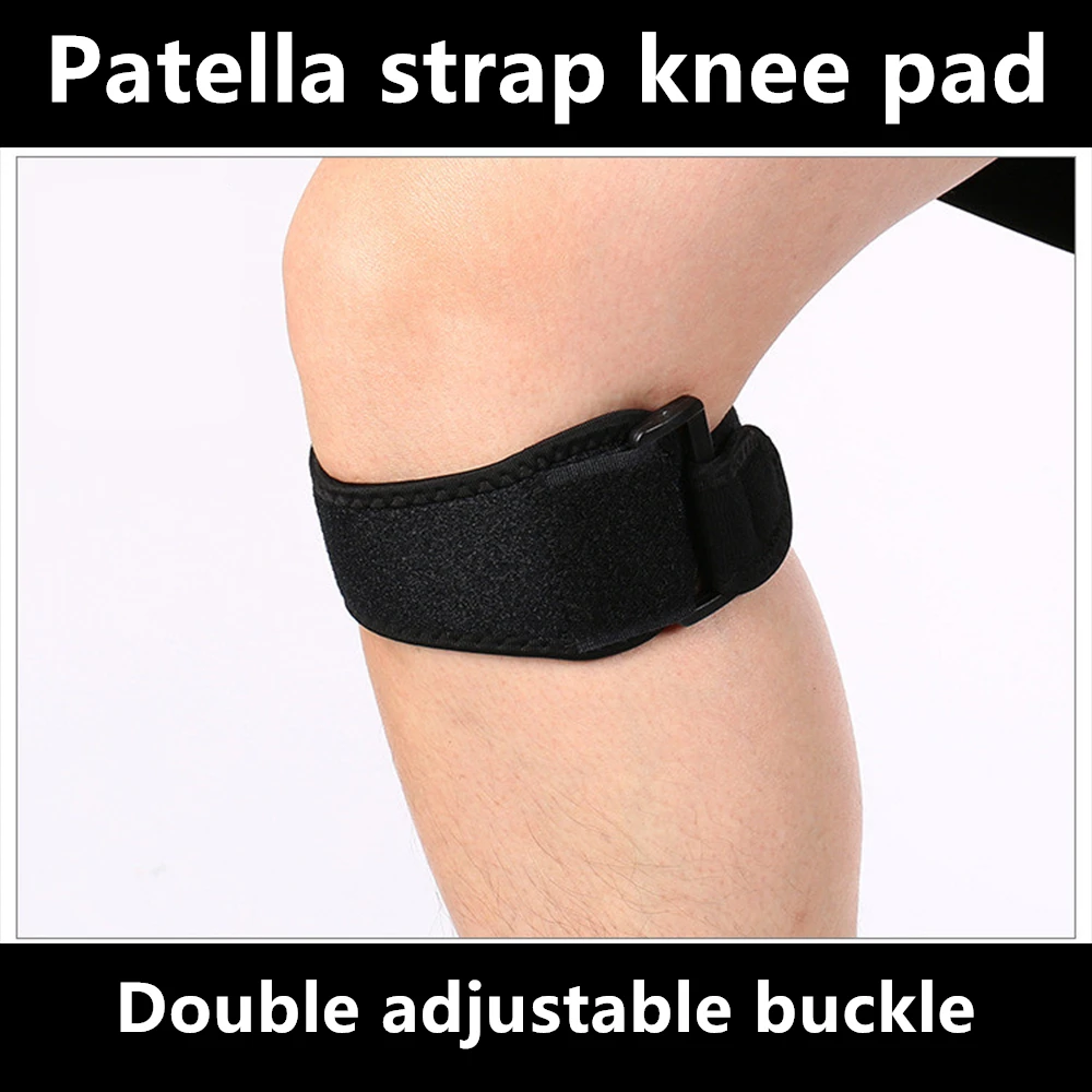 1PCS Adjustable Patella Kneecap Band  Knee Tendon Strap Protector Knee Pad Running Sports Cycling Gym Knee Support