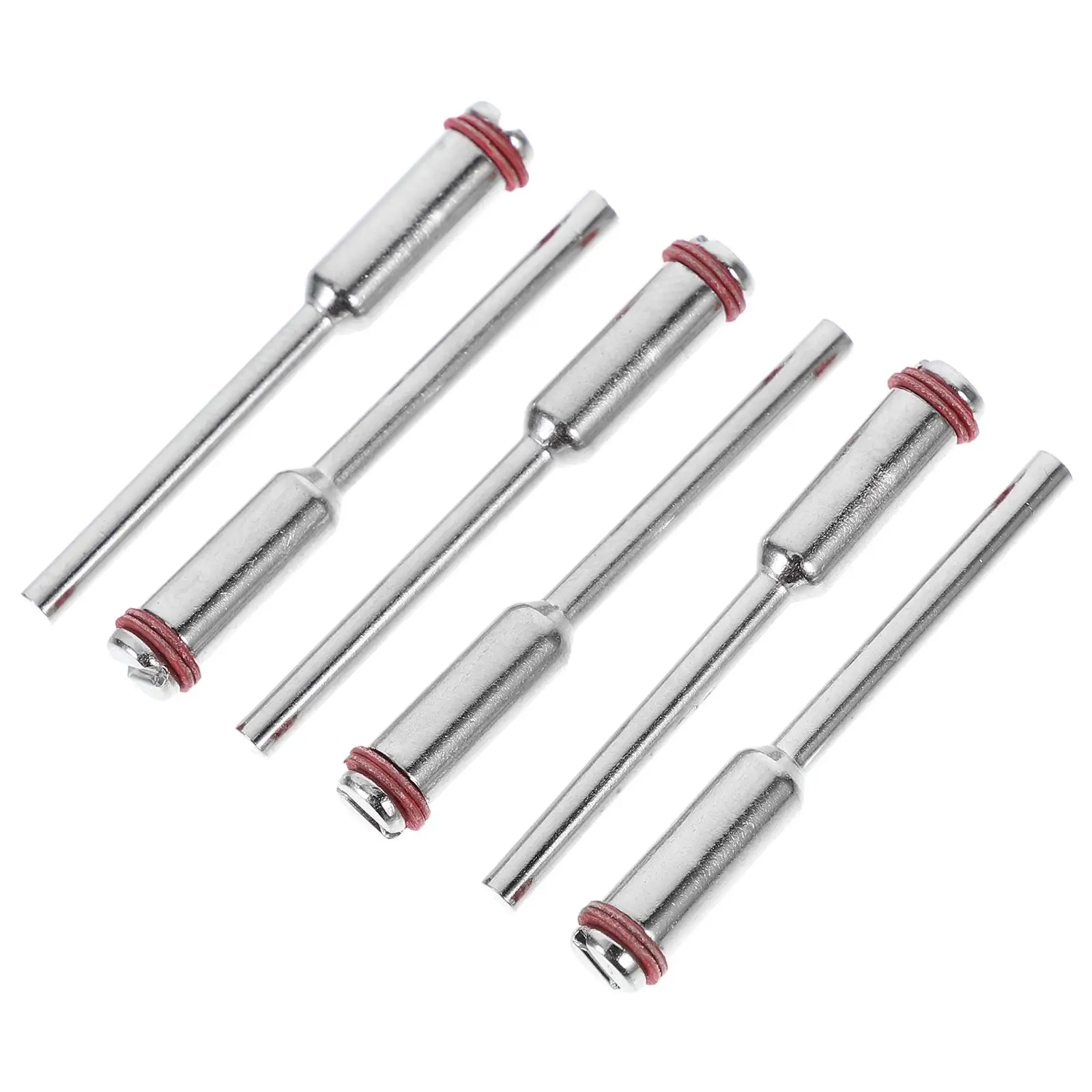 6pcs Connecting Rod Stainless Steel Extension for Grinder Buffing Wheel Angle Pressure Plate Rotary Tool Accessories