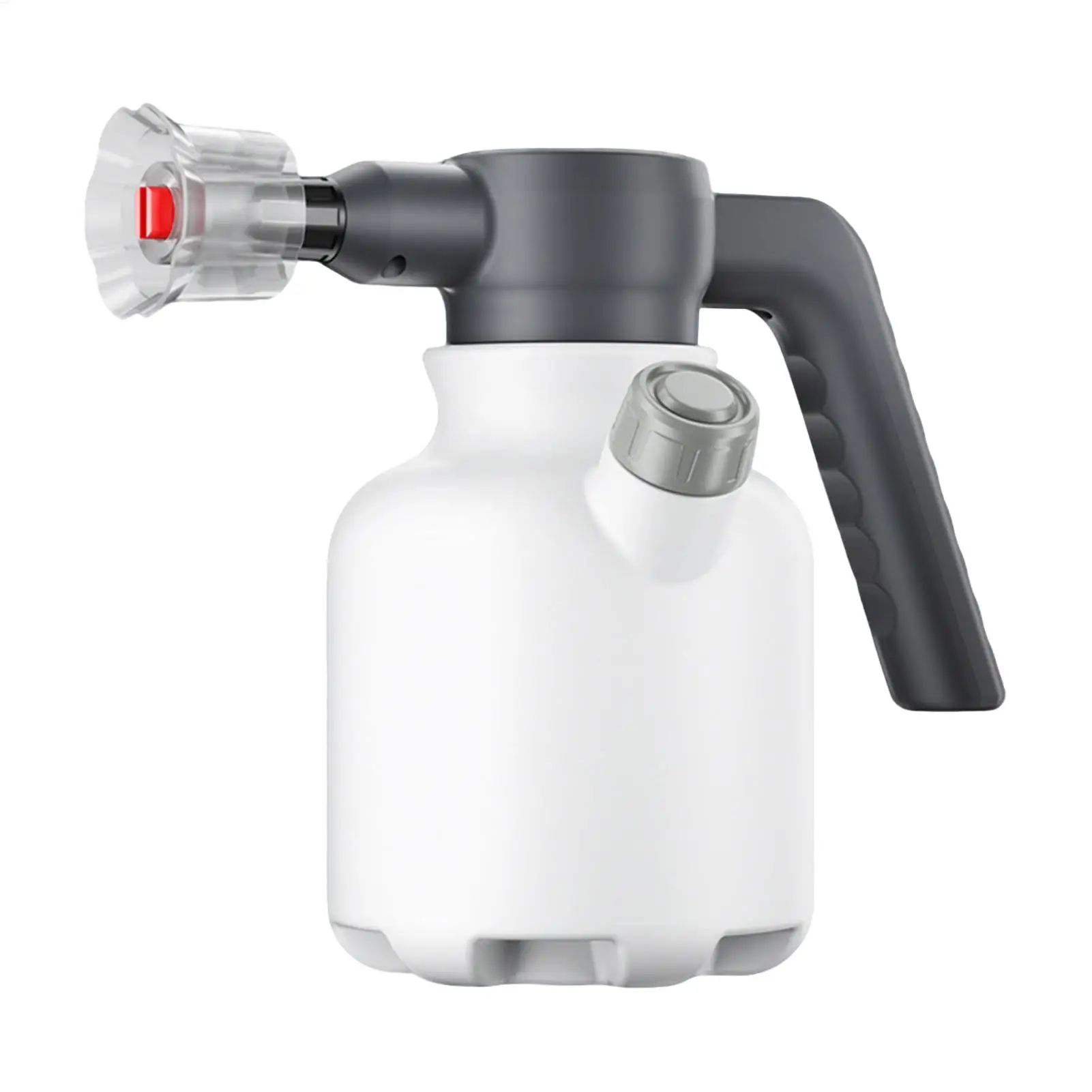 

Электрический распылитель пены для мойки автомобилей 2 л, самовсасывающий, перезаряжаемый, с распылением под давлением воздуха, бутылка для пены с выходом под углом 75 градусов