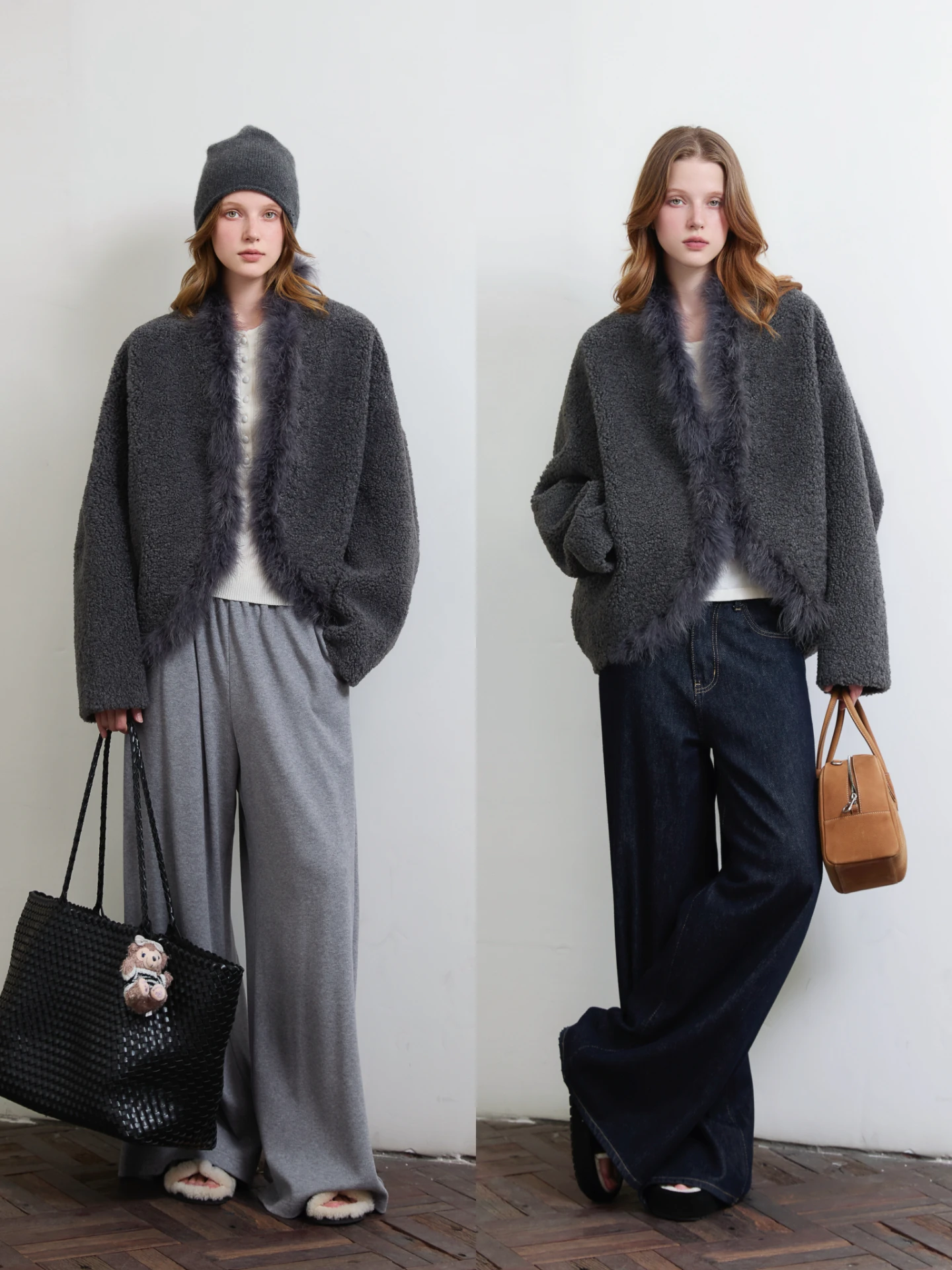 

Теплый тон из искусственного меха Jaet с круглым узором в стиле пэчворк, пальто из натуральной кожи и меха, удобное длинное свековое корейское женское пальто...