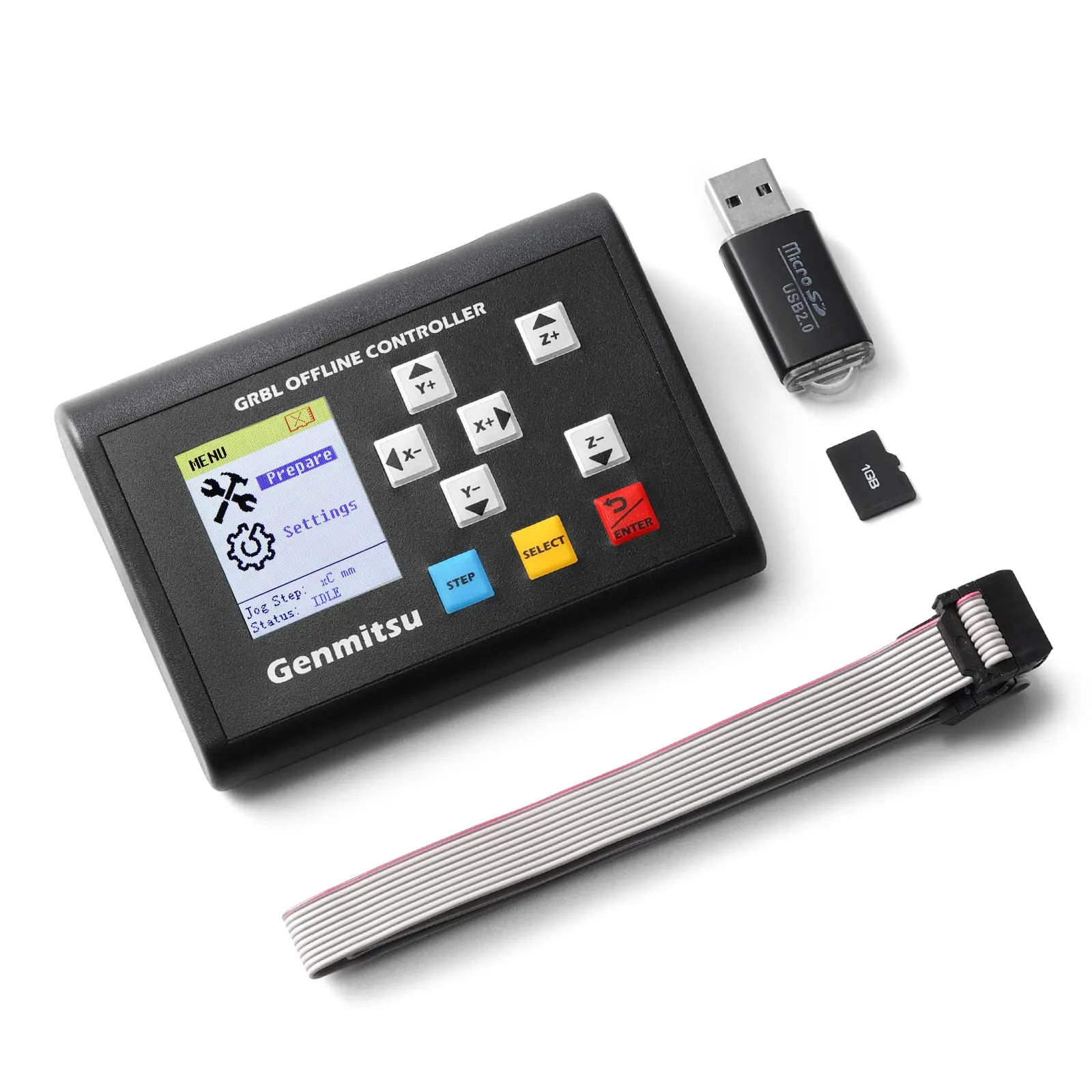 Imagem -06 - Módulo Controlador Desligado Genmitsu Máquina Laser Jinsoku Lc50 Plus 3018-prover v2 Cnc