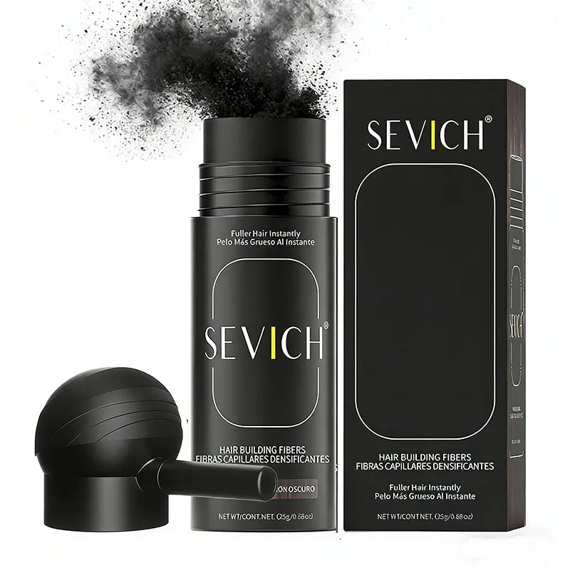 

25 г Волокна для утолщения волос, кератиновый спрей-аппликатор, временное средство для увеличения объема волос для мужчин и женщин