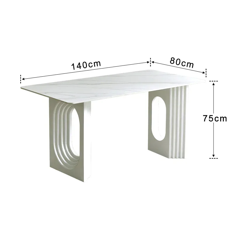 Dinner Service Dining Table Set 4 Chair Dressing Dressing Side Table Coffee Multifunctional Files Tables New