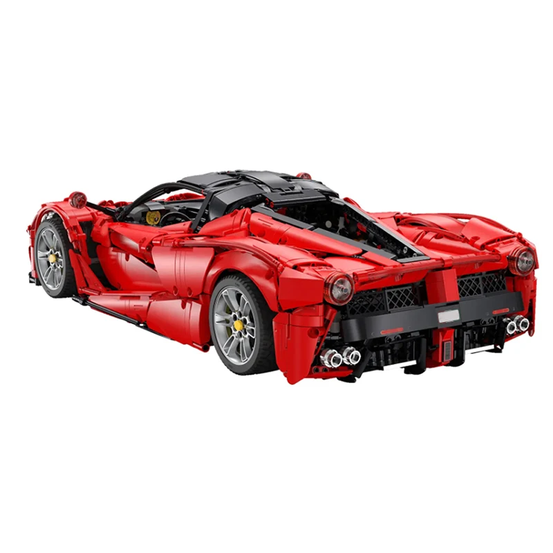 MOC 61505 مخصص التقنية سوبر سبورت سيارة Hypercar بنة سرعة مركبة الطوب التعليم الأطفال الصبي لعبة هدية الكريسماس