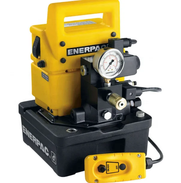 Enerpac PUD1100B, Two Speed, Economy Electric Hydraulic Pump, Dump Valve, 115V, For use with Single-Acting Cylinders