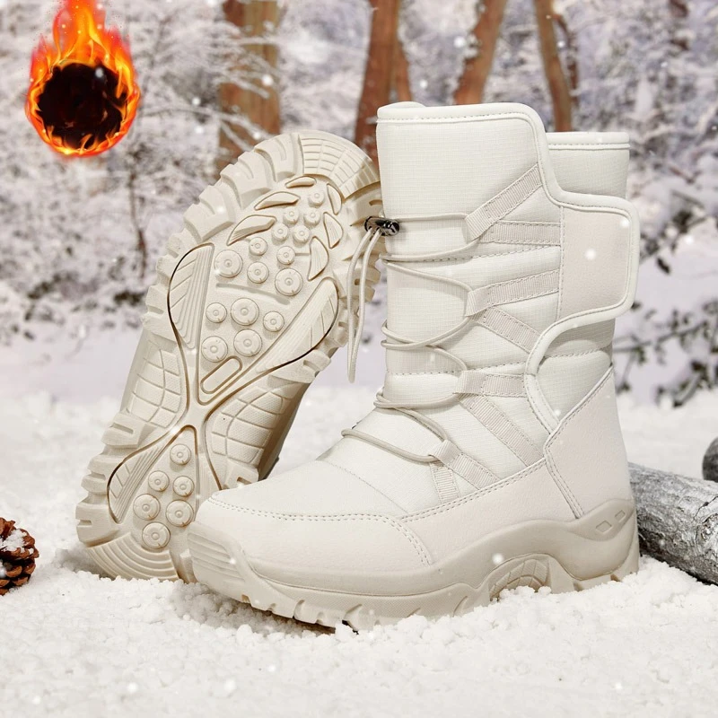 

Winter Women Snow Boot Plush Fashion Anti-slip Comfortable Soft Breathable Casual Women Shoes Outdoor Sports Shoes Women