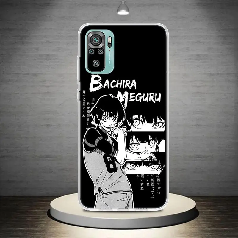 Blue Lock Bachira Meguru Phone Case Cover for Xiaomi Redmi Note 7 8 9 10 Pro 8T 9S Mi 15 14 Ultra 12T 11T 10T 9T 12 11 Lite Coqu view 4