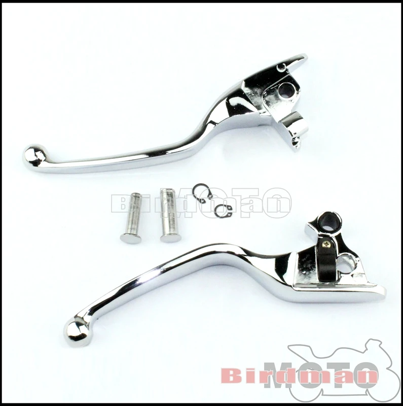 1 Pair Motorcycle Hand Brake Clutch Lever For Harley Touring Road King Electra Glide 2008-2013 3Slot Wide Blade Ergonomic Levers