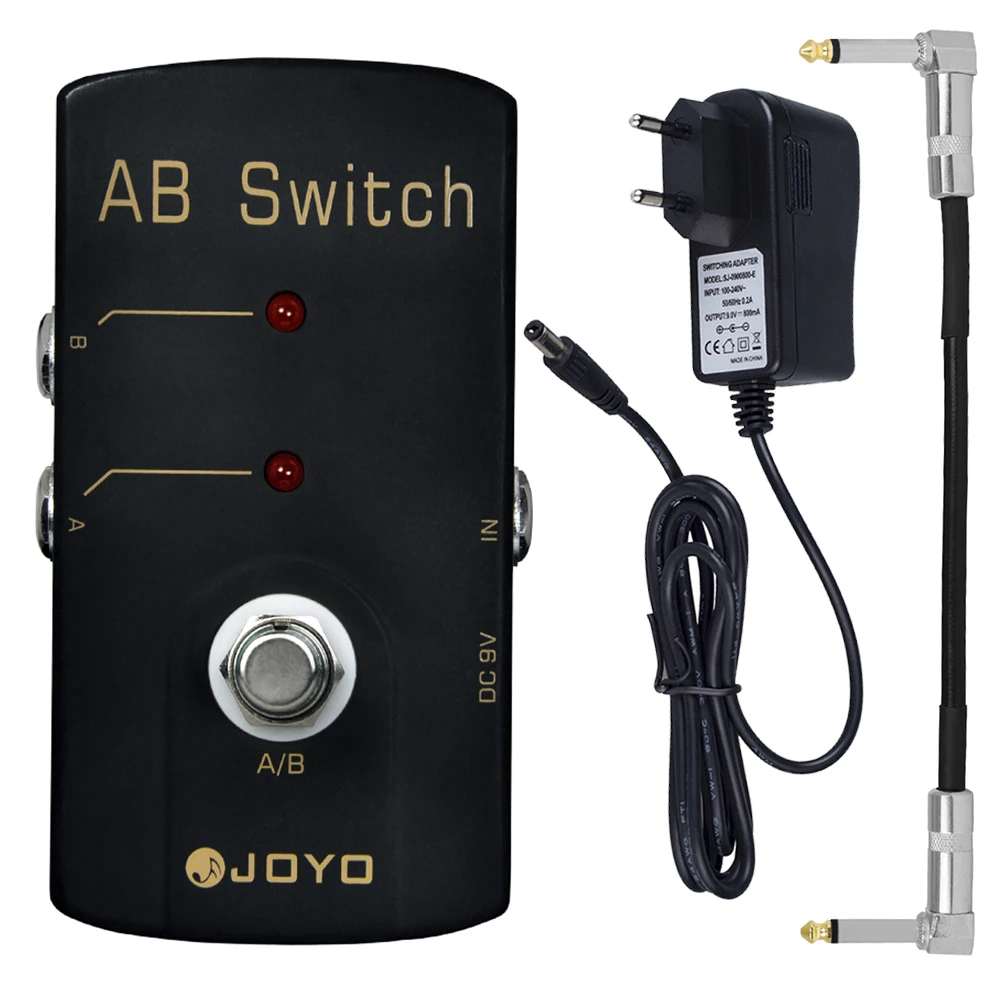 JOYO Guitar Effect Pedal JF-30 AB SWITCH Guitar Pedal Tone Loss Diagnose A/B Test Between Two Output Effect Pedals Guitar Parts