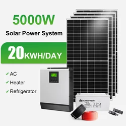 Wysokiej jakości system solarny terenowy Sunway 3kw 5kw 10kw domowy układ słoneczny ułożony