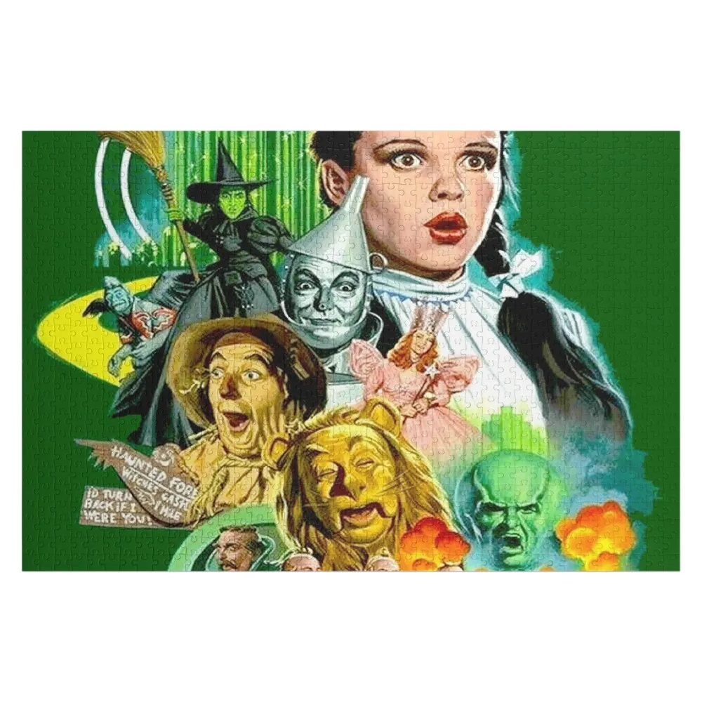 

Wizard of OZ Vintage Art Print Jigsaw Puzzle Scale Motors Customized Picture Personalised Personalized Name Puzzle