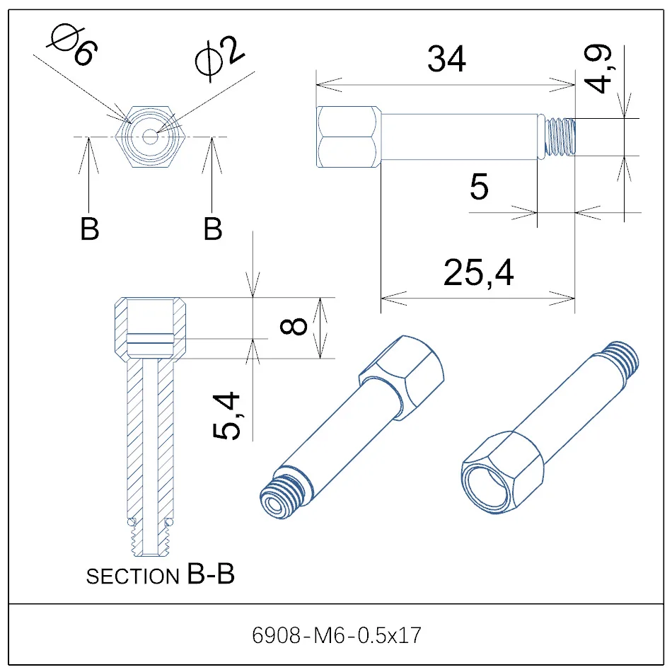 Universal M5 Brake Bleed Screw 17/20/33mm Hydraulic Bike Brake Service Tool Road/Mountain Bikes Customizable NFOX Accessories