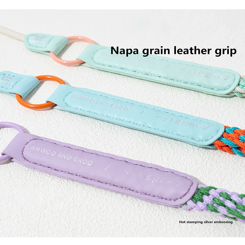 New Durable Nylon Pet P Chain Dogs Slip Training Lead Adjustable Puppy Dog Training Leash Collar For Small Medium Large Dogs
