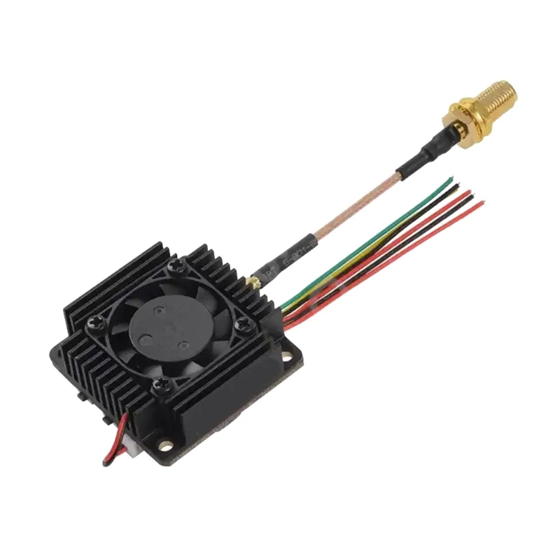 

5.8G 3W Video FPV Transmitters 3000mW 3W Up to 10Km with Fan Microphones For Long Ranges Drones