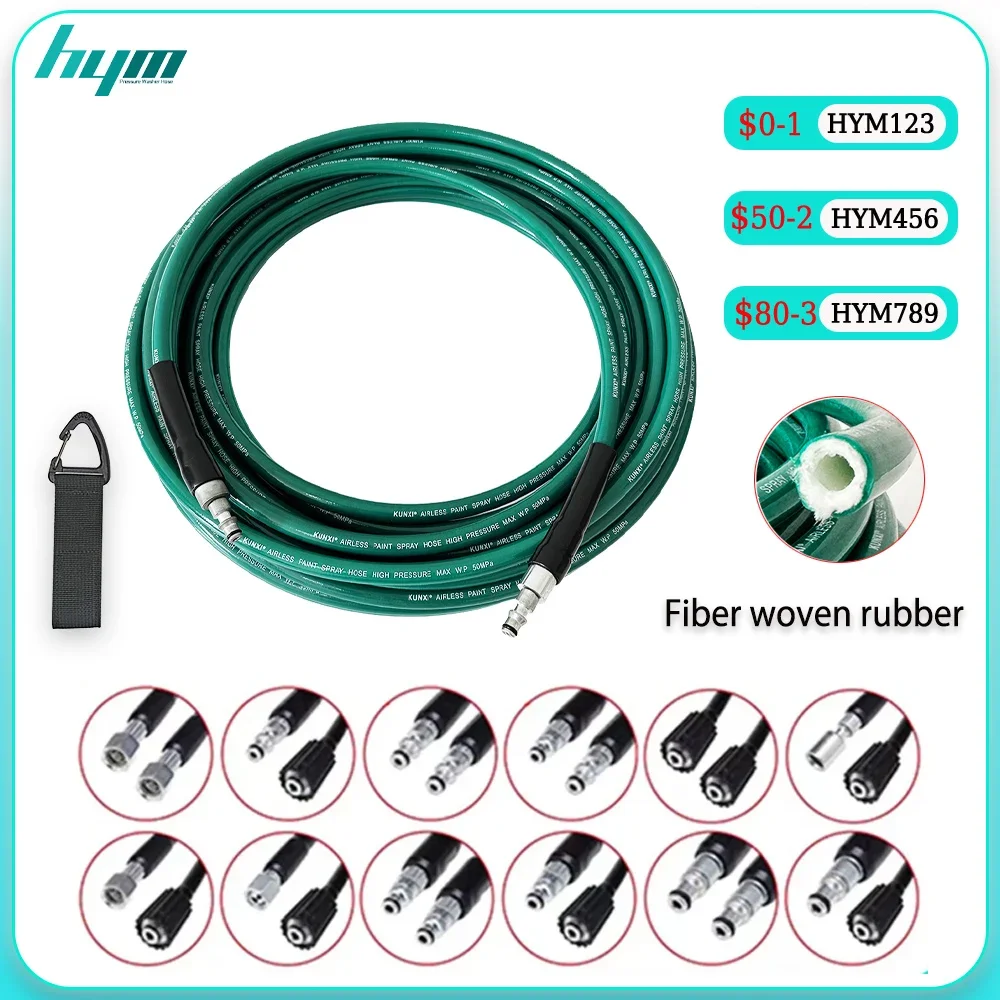 

0.5-30M Car Wash Cleaning Hose Spray Water Pipe Pressure Washer Hose Green Pipe Cord Heavy Duty Wear Resistance Water Hose