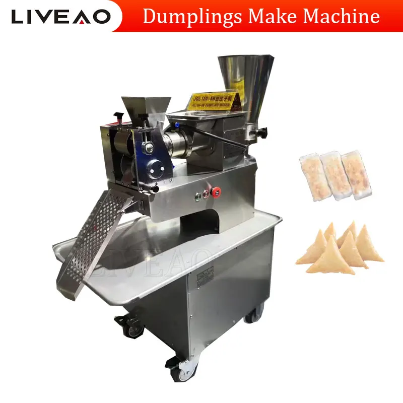 

Automatic Pierogi Ravioli Samosa Spring Roll Dumpling Empanada Making Machine