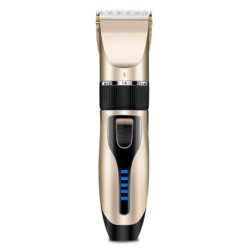 

Cordless Hair Clipper USB Rechargeable Trimmer Titanium Ceramic Blade Men's Barber Equipment