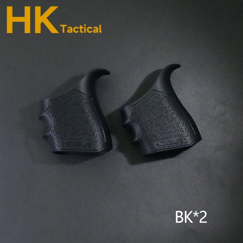 2pcs/1pcs/set Tactical Rubber Cover Anti-Slip Rubber Grip Sleeve for  Glock 17 19 G2 G3C Airsoft Hunting Weapon Accessories