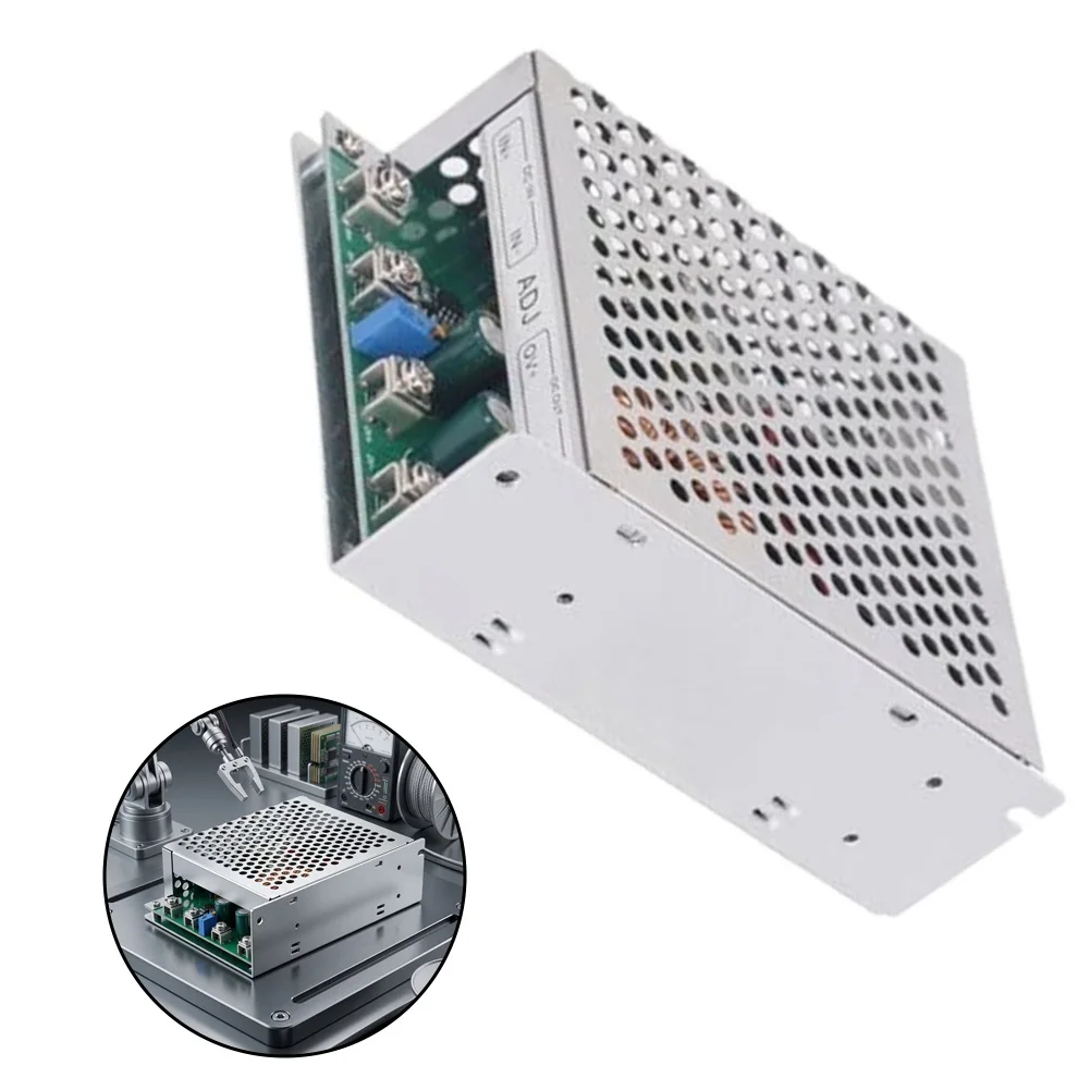 1000W DC-DC Power Converter Module 50A, 25-90V Input 2.5-60V Output, Synchronous Rectification With Cooling Fan