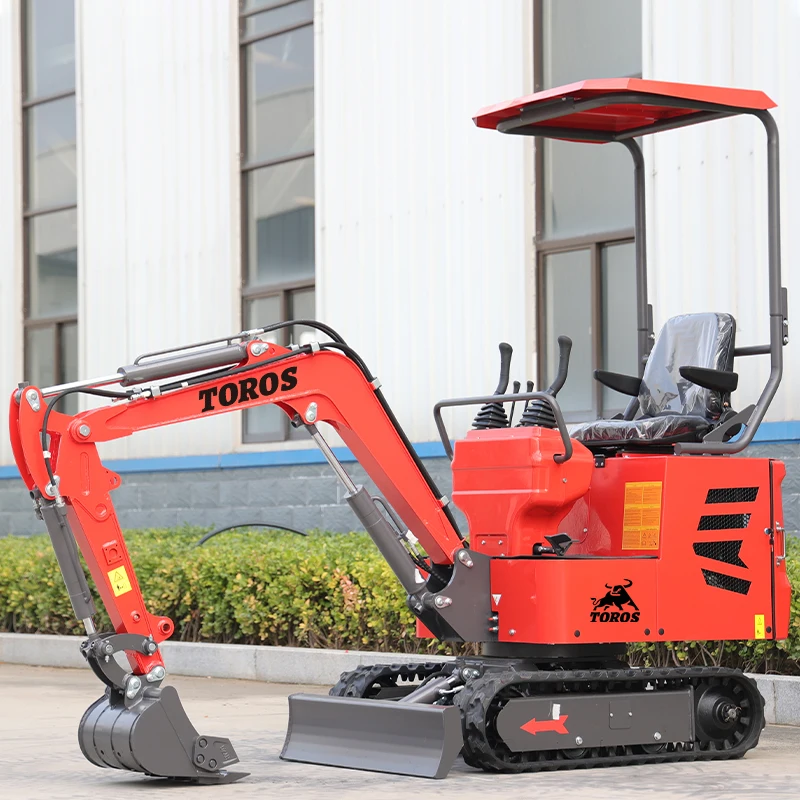 TOROS Mini ที่กําหนดเอง mini รถขุด EPA เครื่องยนต์ฟาร์ม Crawler Micro Digger บ้านใหม่ที่กําหนดเอง