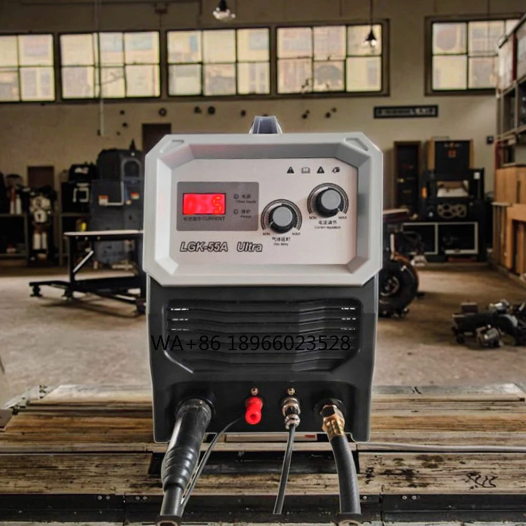 

IGBT 8 KW 220V Plasma Power Source 55A Clean Fast Cut 6 mm Max for CNC Control or Hand Torch