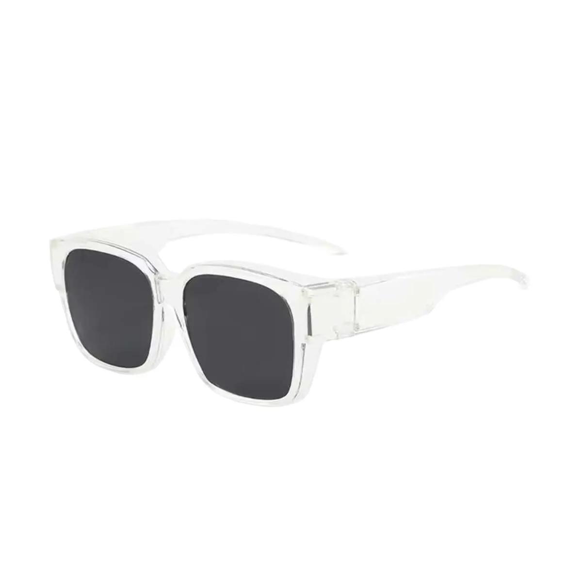 1/2/3PC zonnebril geschikt voor over een bril, gepolariseerd voor heren en dames, omwikkelbare bril UV400 bescherming voor autorijden en buitenactiviteiten T01