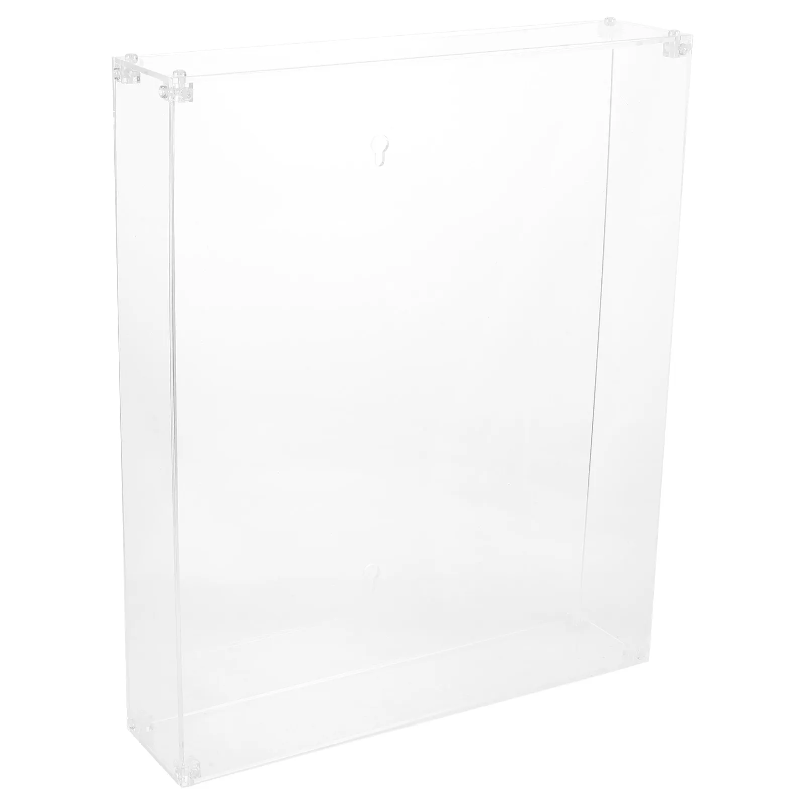 Clear Acrylic Shadow Box Display Large DIY Wall Mount Case for Keepsakes Dried Flowers Pressed Flower Frame Acrylic Transparent