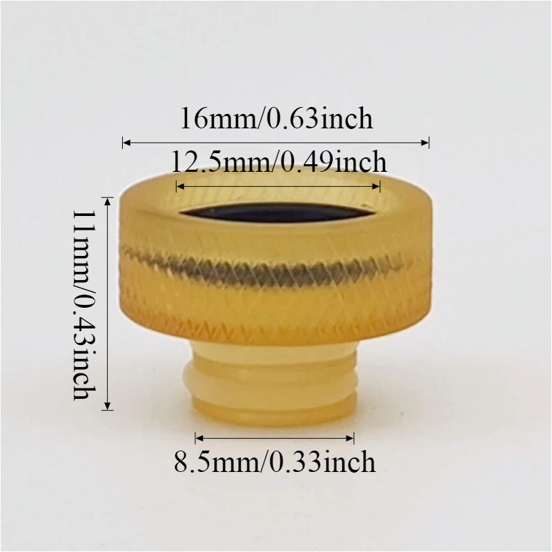 1 قطعة 510 إلى 810 PEI البلاستيك بوم شبكة نمط محول استبدال جزء #2