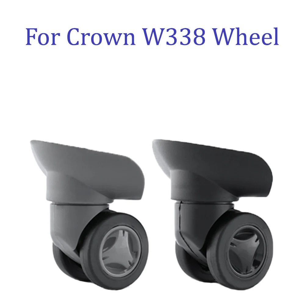 

Подходит для Crown W338, универсальное Сменное колесо для чемодана, вращающееся гладкое бесшумное амортизирующее колесо, аксессуары для колес