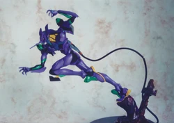 Anime EVA EVANGELION-01 Figures kawaii resin GK DIY manual White assembly Model Statue Toys doll Collection Gifts