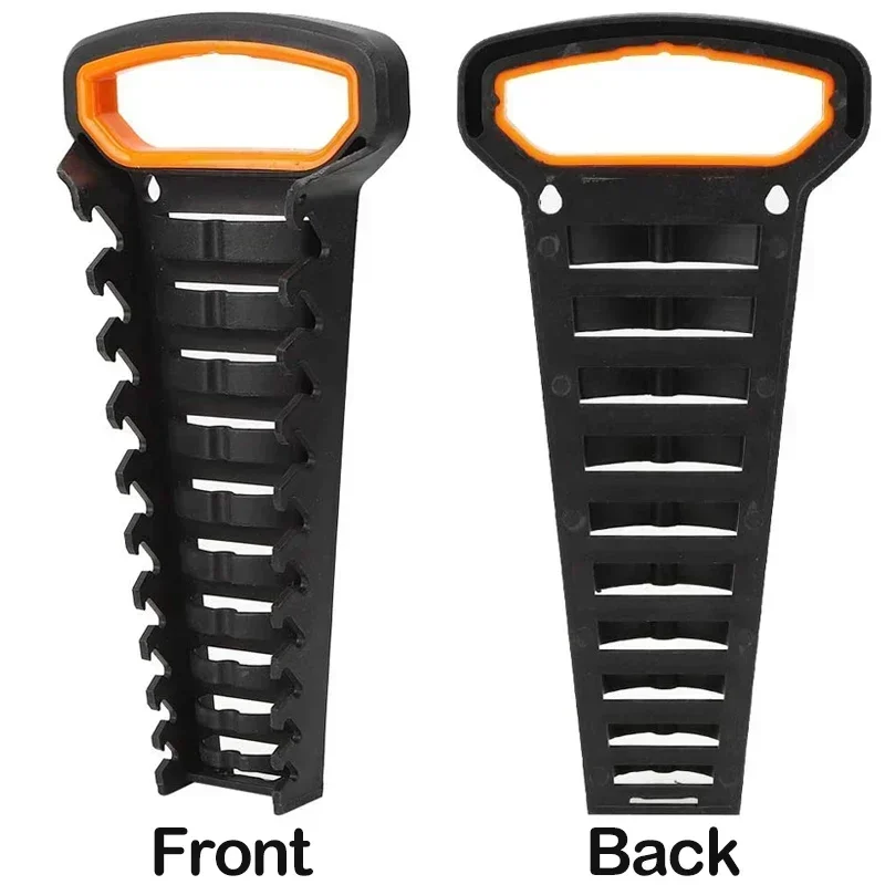 

Wrench Holder Storage Socket Sorter Rack Plastic Mounted Holder Hand Cabinet Tray Organizer Spanner Tool Wall Tools Organizer