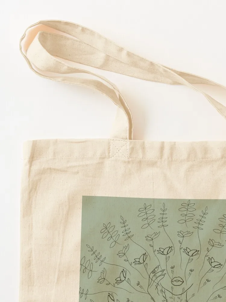 ماندالا حقائب حمل خضراء للنساء حقائب هدايا قابلة للطي وقابلة لإعادة الاستخدام حقيبة تسوق للنساء