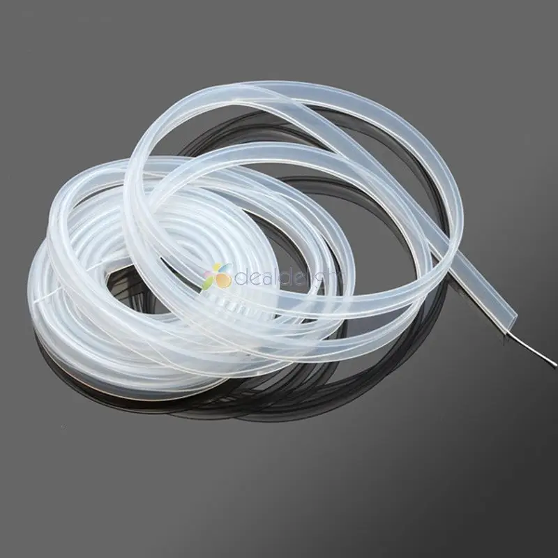 8mm 10mm 12mm 15mm Silicon tube For 5050 3528 3014 5630 ws2801 ws2811 ws2812b IP67 IP68 waterproof led strip light