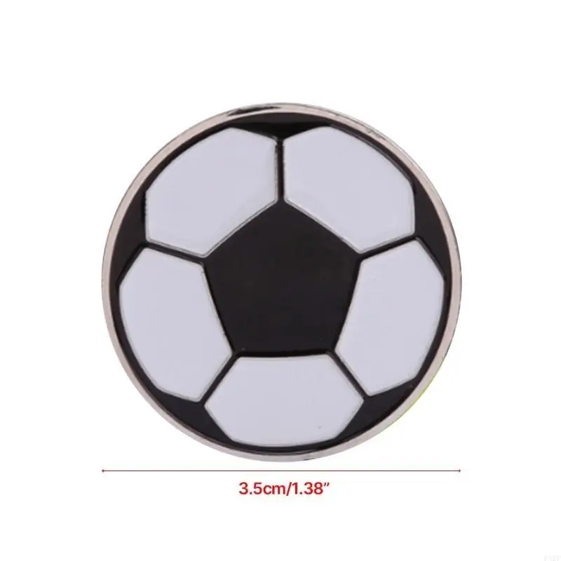 Pxpf en aluminium alliage football arbitre pièce football portable pick arbitre reprise mélodance